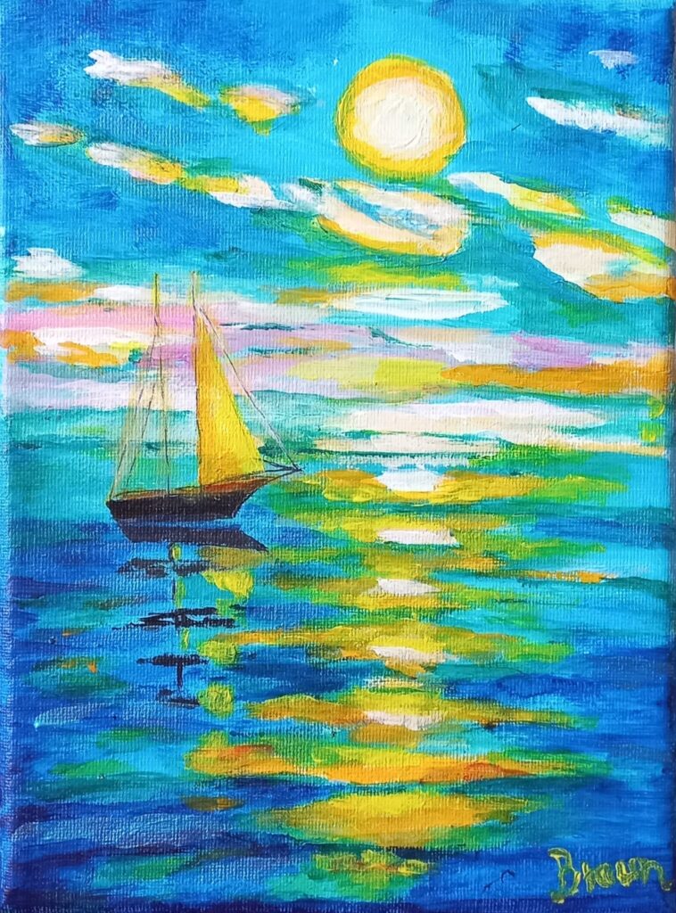 Sailing in blue - braungallery