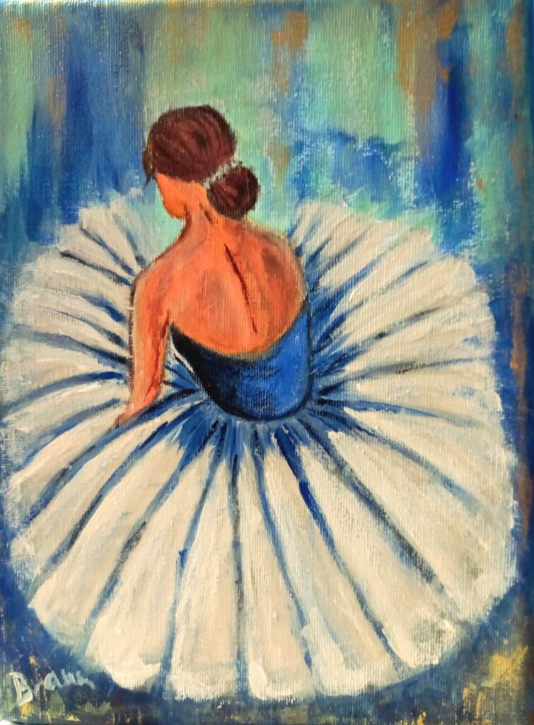 Little ballerina girl - braungallery