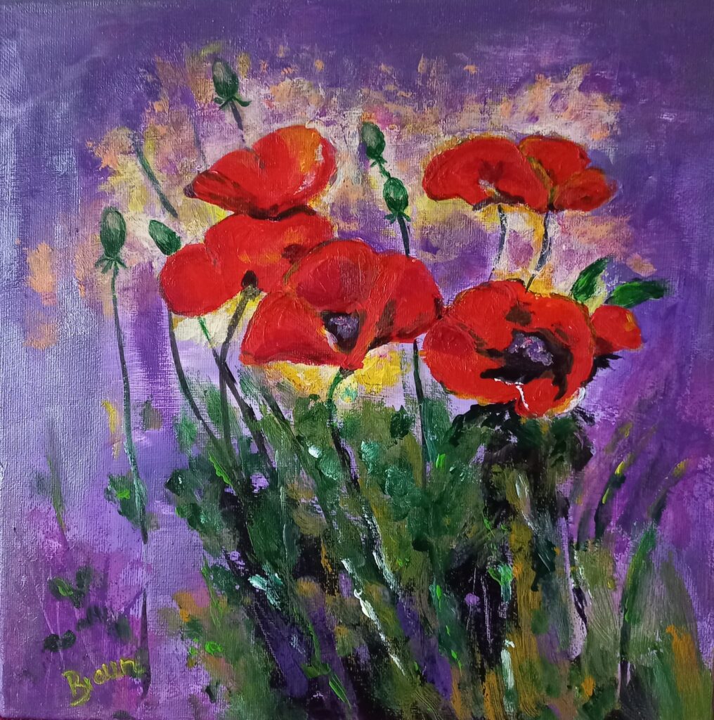 Poppies in memory of Poppies - braungallery